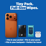 Refreshify Mini Water Wipes – 144 Count, 24 Travel Packs