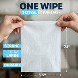 Refreshify 75% Alcohol Wipes – 800 Count, 7.1" × 5.5"