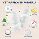 Refreshify Fresh Mint Dental Wipes for Dogs & Cats – 100 Count