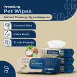 Refreshify Coconut Dog Wipes – 400 Count