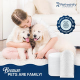 Refreshify Fresh Mint Dental Wipes for Dogs & Cats – 100 Count