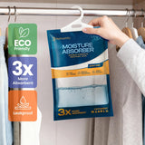 Refreshify Fragrance-Free Hanging Moisture Absorber Bags – 10 Pack