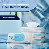 Refreshify 75% Alcohol Wipes – 320 Count + 12 Travel Wipes