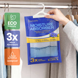 Refreshify Blue Flax Hanging Moisture Absorber Bags – 10 Pack