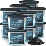 Refreshify Charcoal Moisture Absorber Tubs – 12 Pack, 7.5 oz