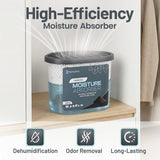 Refreshify Charcoal Moisture Absorber Tubs – 6 Pack, 7.5 oz