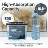 Refreshify Charcoal Moisture Absorber Tubs – 6 Pack, 7.5 oz