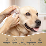 Refreshify Mint Ear Wipes for Dogs & Cats – 100 Count