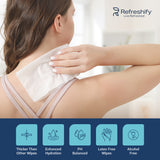 Refreshify Performance No-Rinse Body Wipes – 80 Count, 2 Canisters