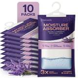 Refreshify Lavender Hanging Moisture Absorber Bags – 10 Pack