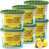 Refreshify Lemon Scent Moisture Absorber Tubs – 6 Pack, 7.5 oz