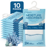 Refreshify Ocean Scent Hanging Moisture Absorber Bags – 10 Pack