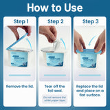 Refreshify Ocean Scent Moisture Absorber Tubs – 12 Pack, 7.5 oz